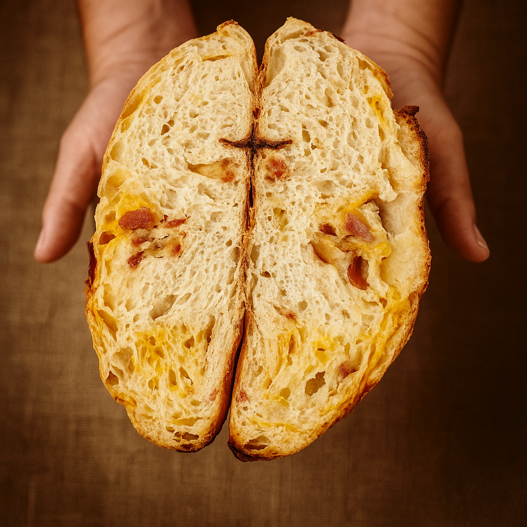 π₯π§ Bacon & Cheddar Sourdough